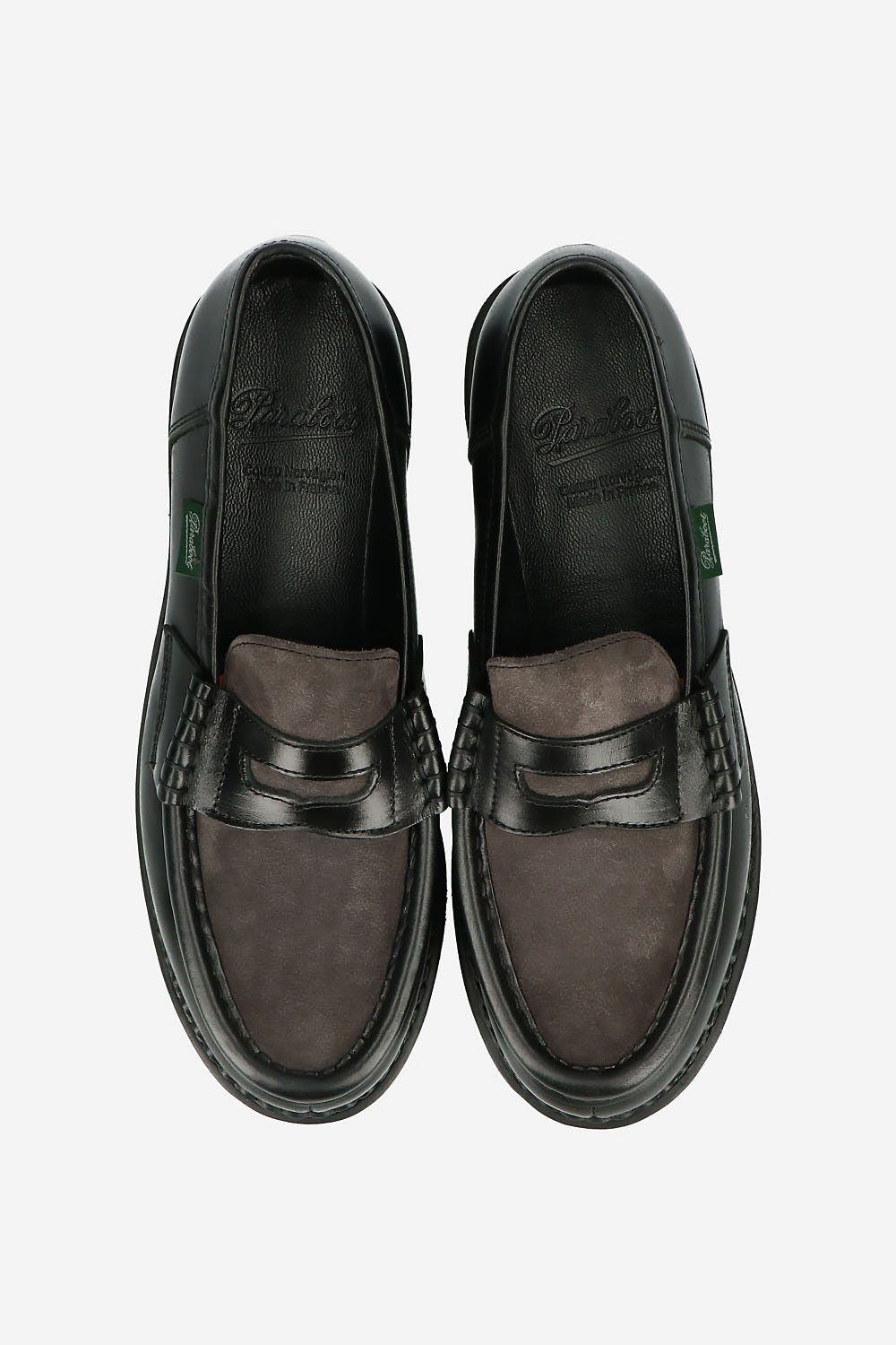 Orsay suede/leather loafers