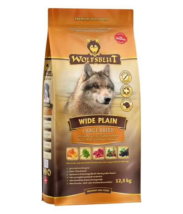 WOLFSBLUT Trockenfutter für Hunde Wide Plain