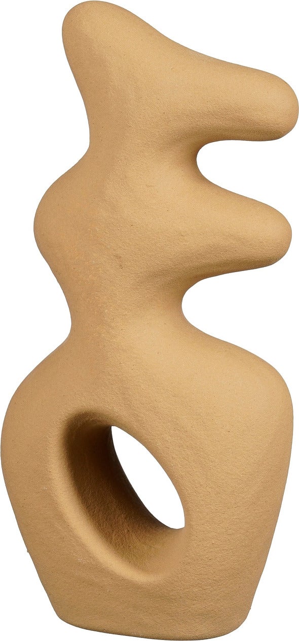 Mica Decorations beeld Parma beige 17 x 8,5 x 35 cm