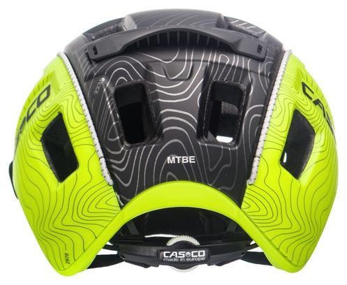 Casque Casco MTB E Noir/ Jaune Fluo