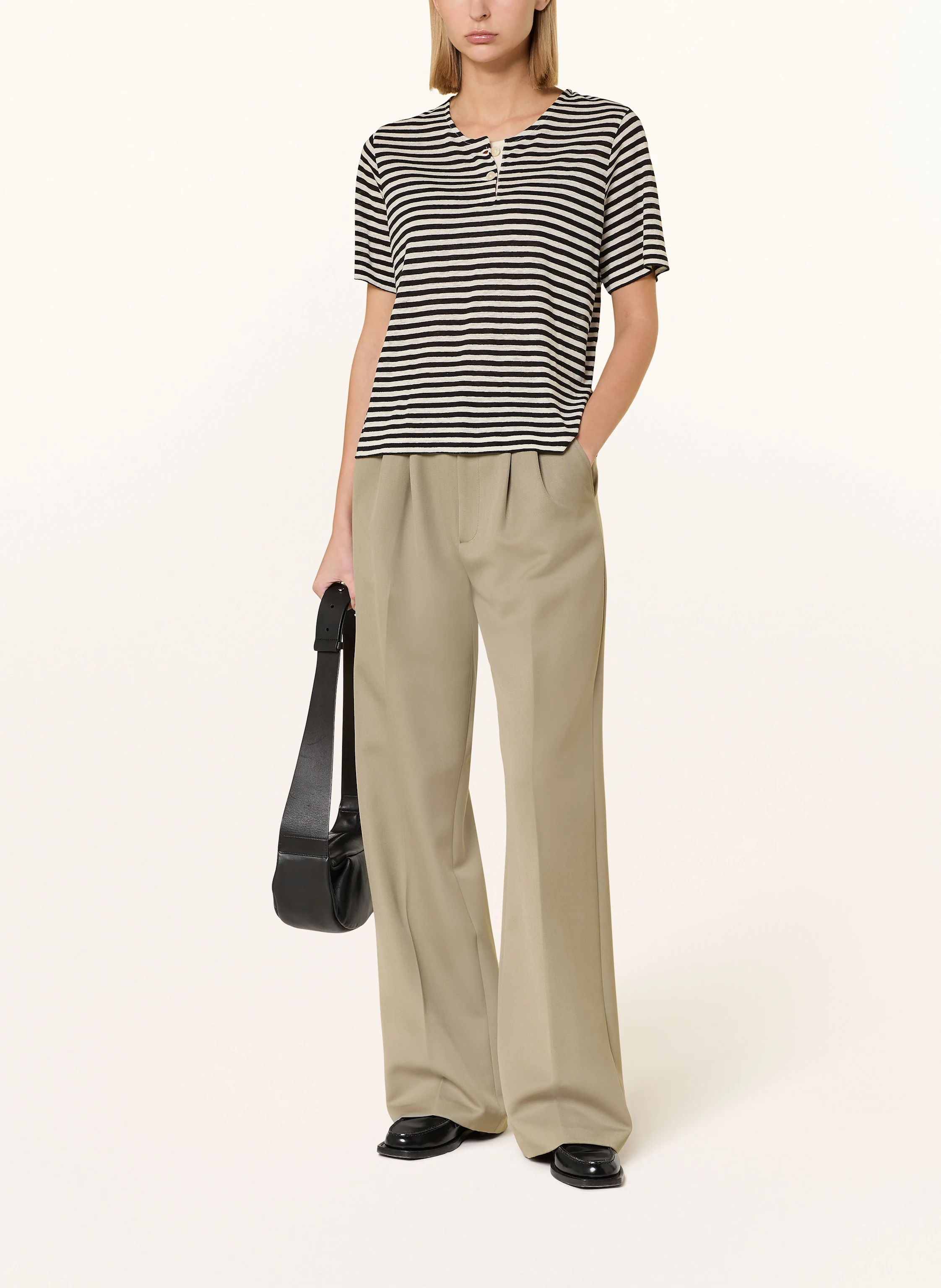 Marc O'Polo T-Shirt mit Leinen