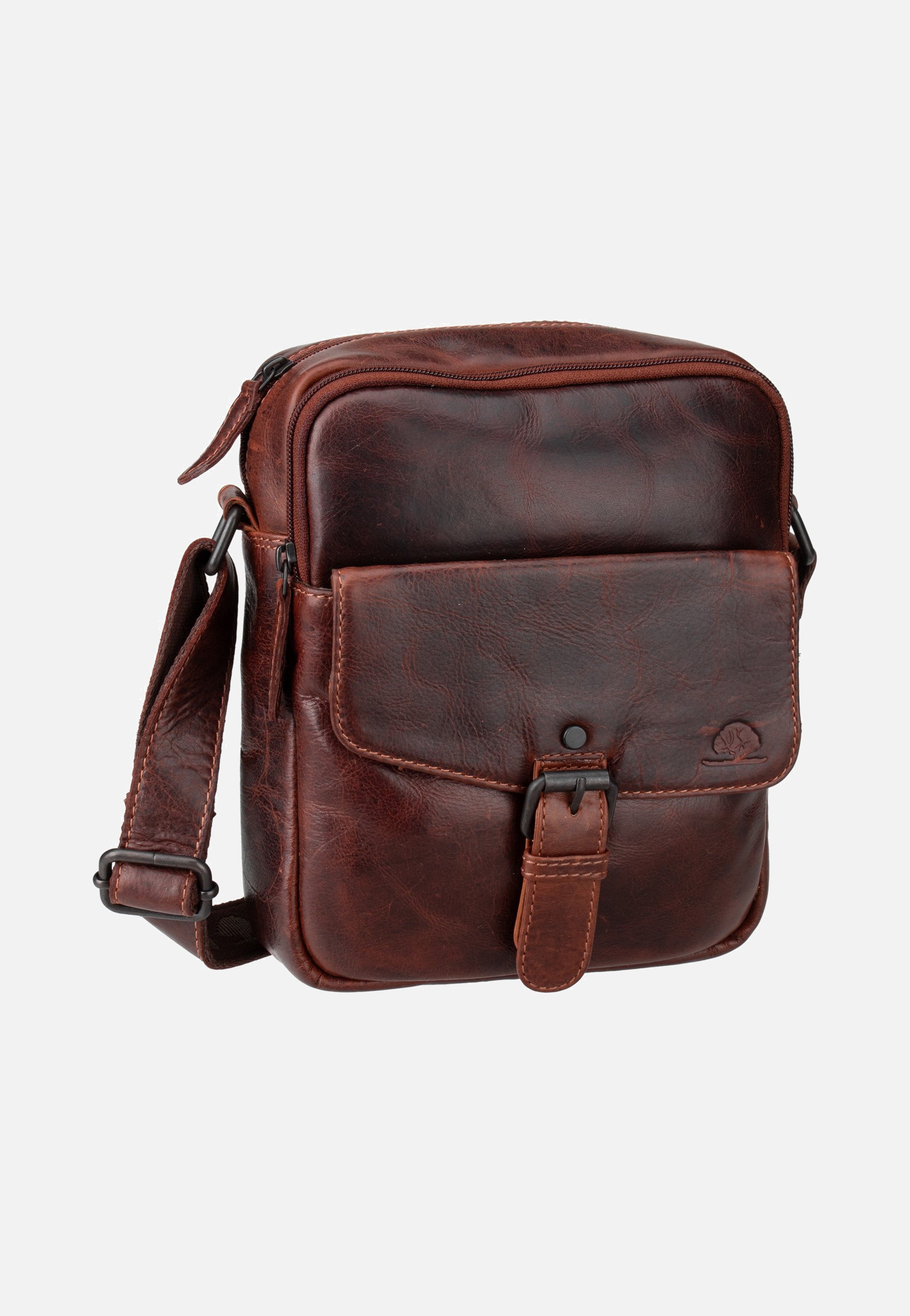 Rugged Shoulderbag L Teak Brown - Umhängetasche