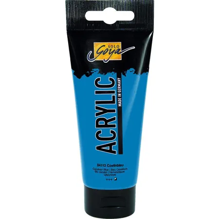 SOLO GOYA Acrylic Coelinblau 100 ml Tube
