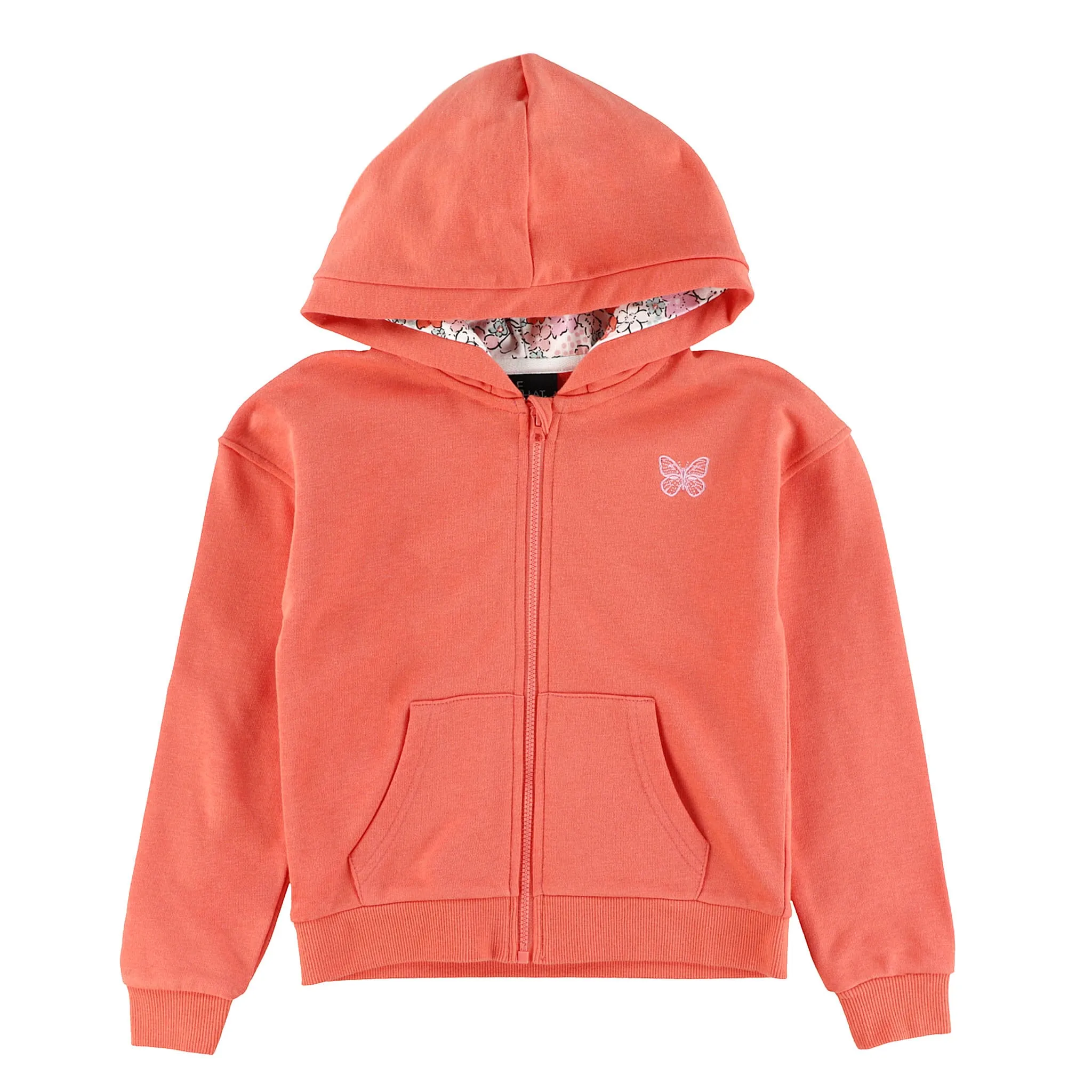 Chat Botté Kangourou Zip Corail 2-8ans