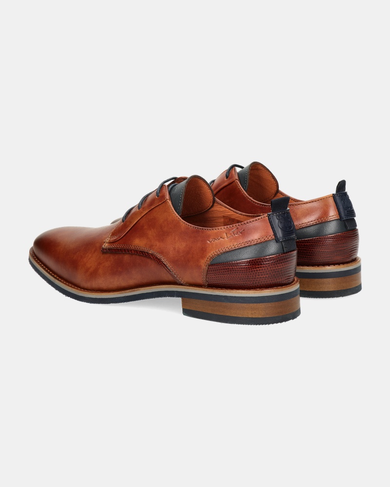 Van Lier Lage nette schoenen  - cognac