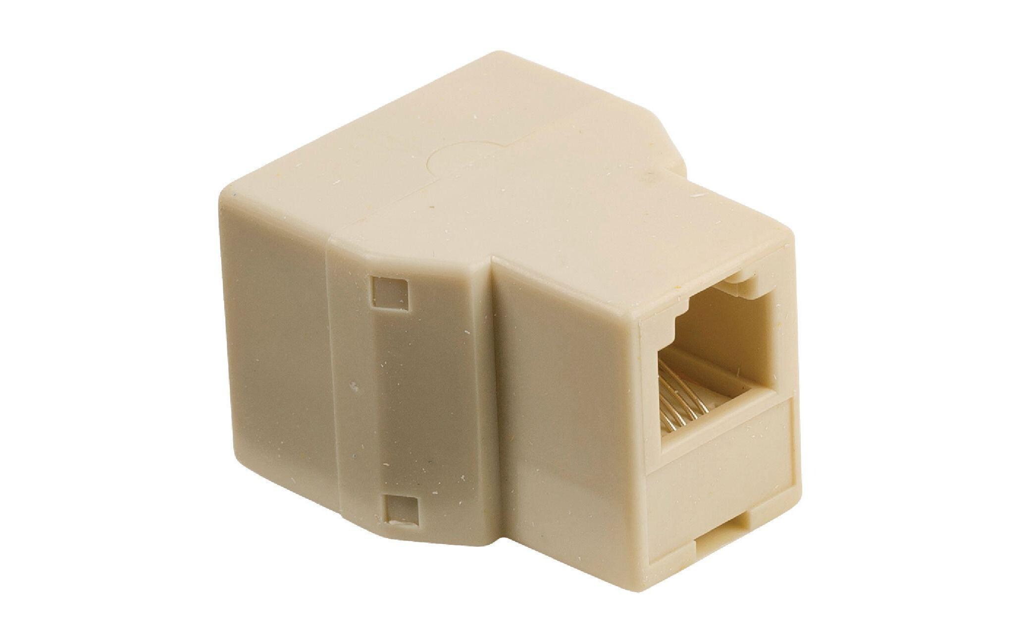 Telefonadapter 6P/4C RJ11 auf RJ11Telefonadapter