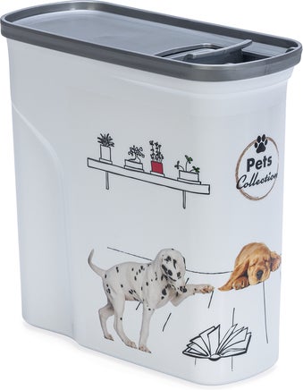 Curver voerton hond wit 2 L