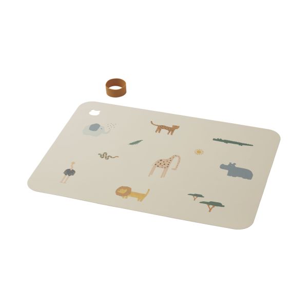 Liewood Jude Placemat - Safari Sandy Mix