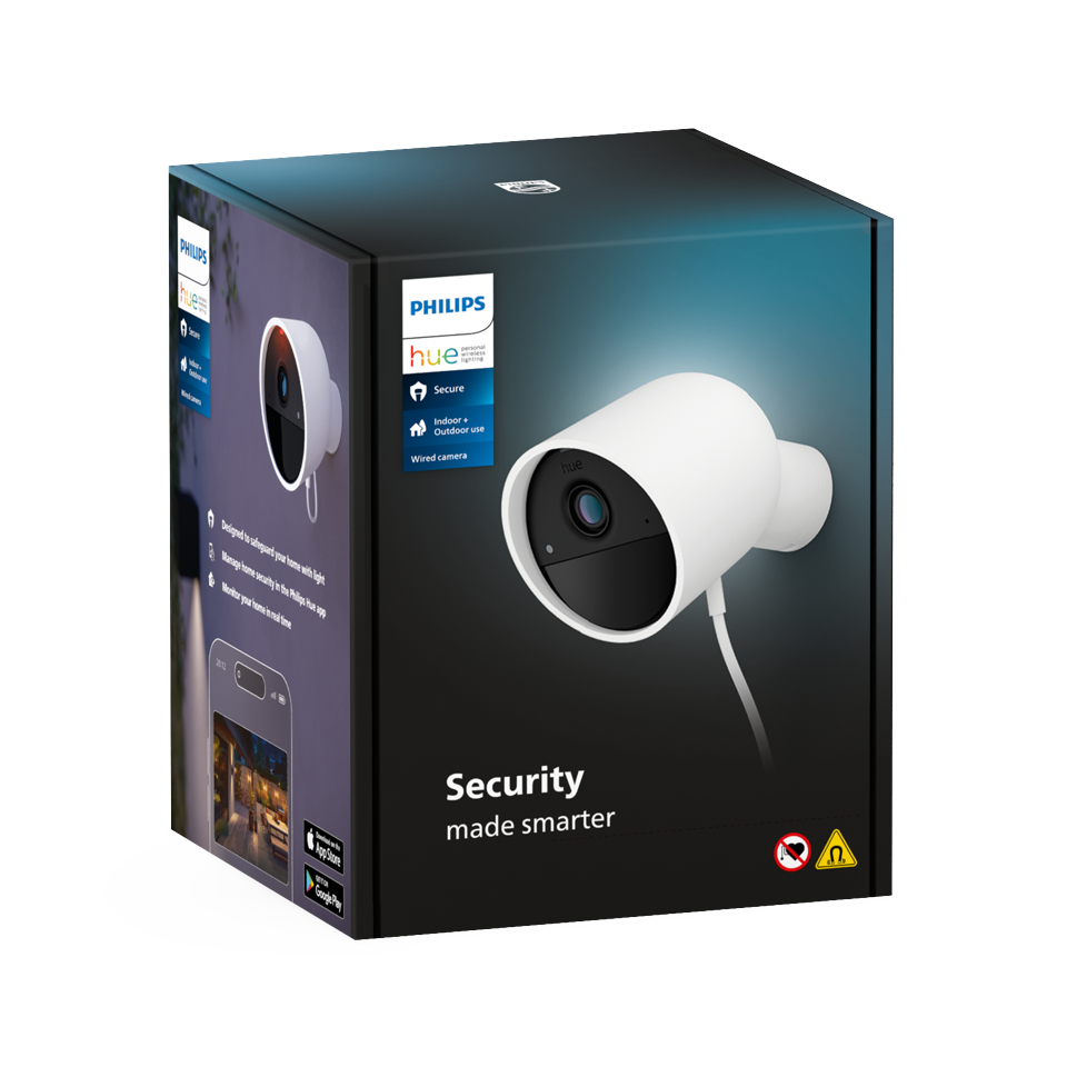Philips Hue - Secure Camera Wired - EU 1pk - White