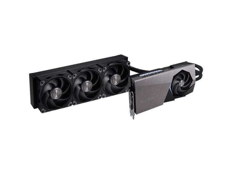 MSI Grafikkarte RTX 5080 Suprim Liquid Soc 16 GB Gamer-Grafikkarte mit 16 GB GDDR7-Speicher, ermöglicht Auflösungen bis zu 8k