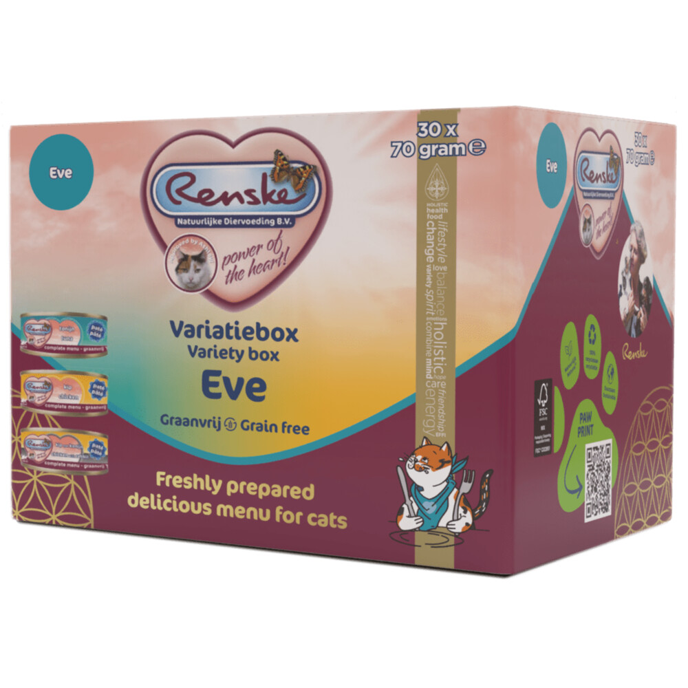 Renske Vers Kat Variatiebox Eve30 x 70 gr