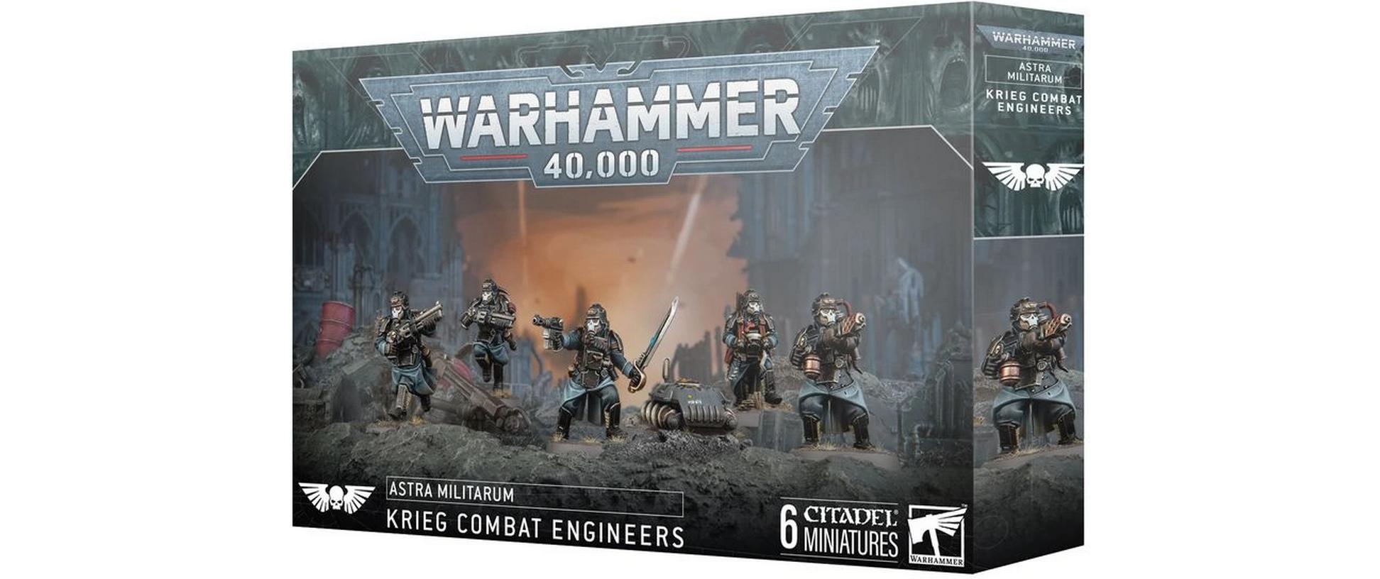 Figurenset Warhammer 40.000 Kampfpioniere Von KriegWarhammer 40.000, Astra Militarum: Kampfpioniere Von Krieg – Bausatz