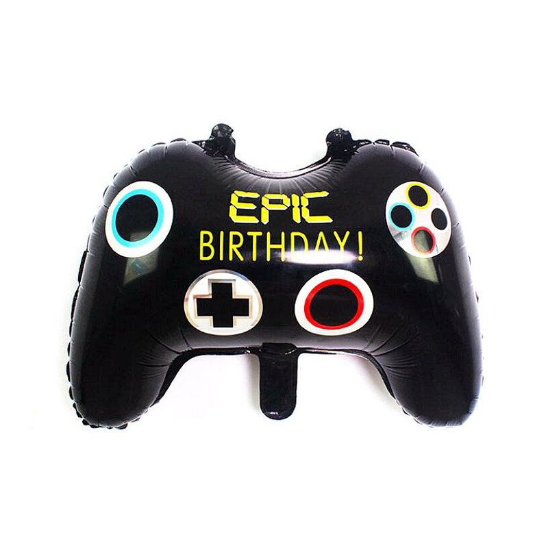 (5er Set) Happy Birthday Folien Ballon Kinder Geburtstag Party Deko Luftballon - Epic Birthday
