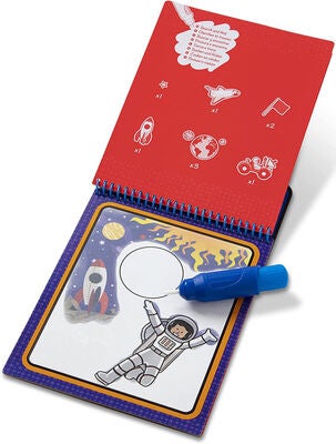 Melissa & Doug Water Wow! Fargeleggingsbok Verdensrommet