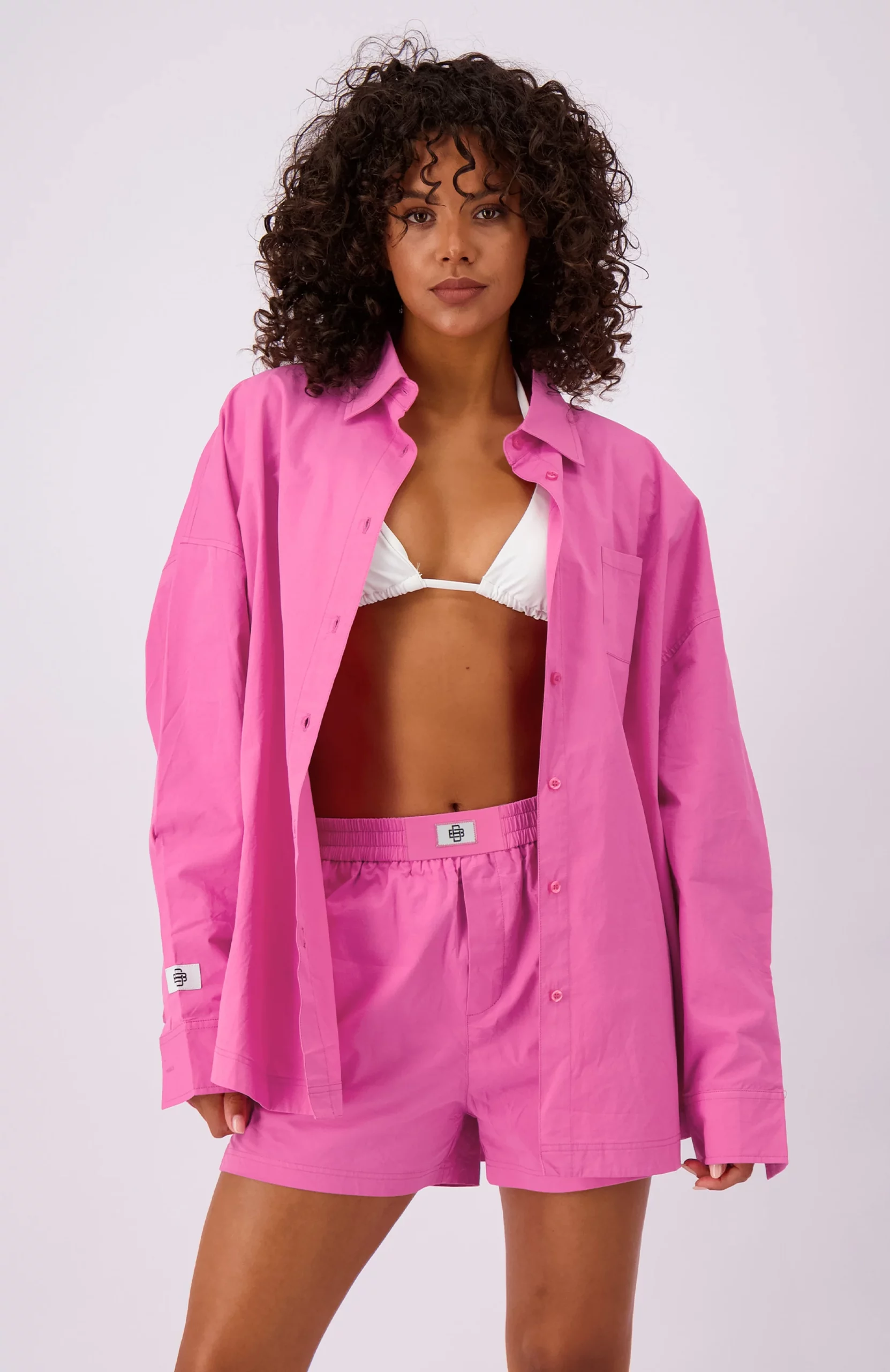 Black Bananas Classic Blouse Dames Roze