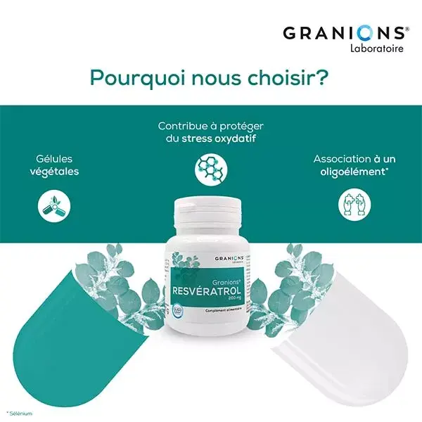 Granions Resveratrol 200mg 30 cápsulas