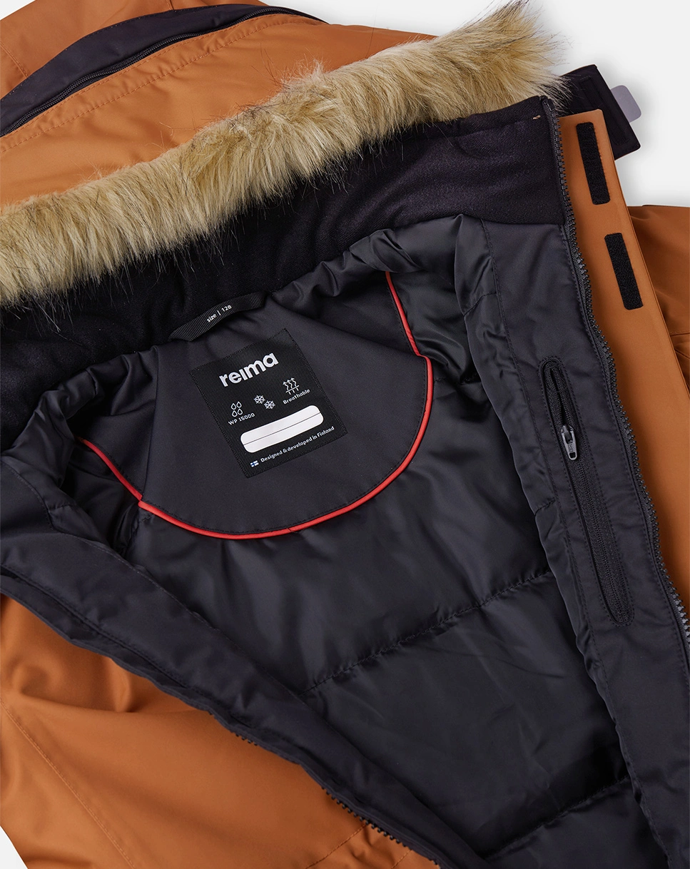 Reimatec® Winterjacke NAAPURI in cinnamon brown