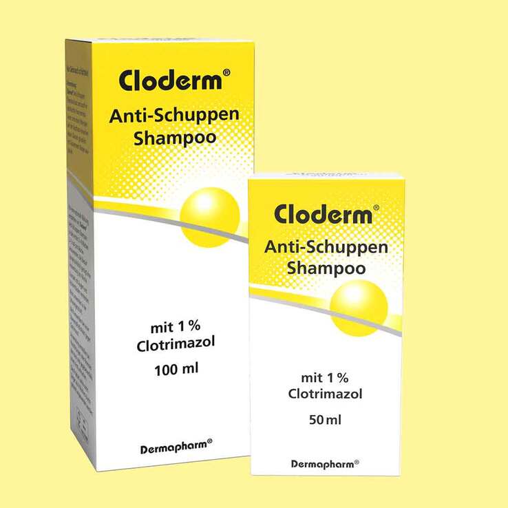 Cloderm Anti Schuppen Shampoo, 50 ml