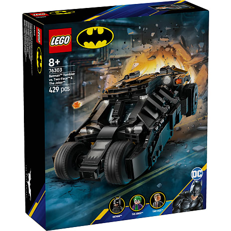 LEGO DC Batman: Batmans Tumbler mod Two-Face og Jokeren 76303