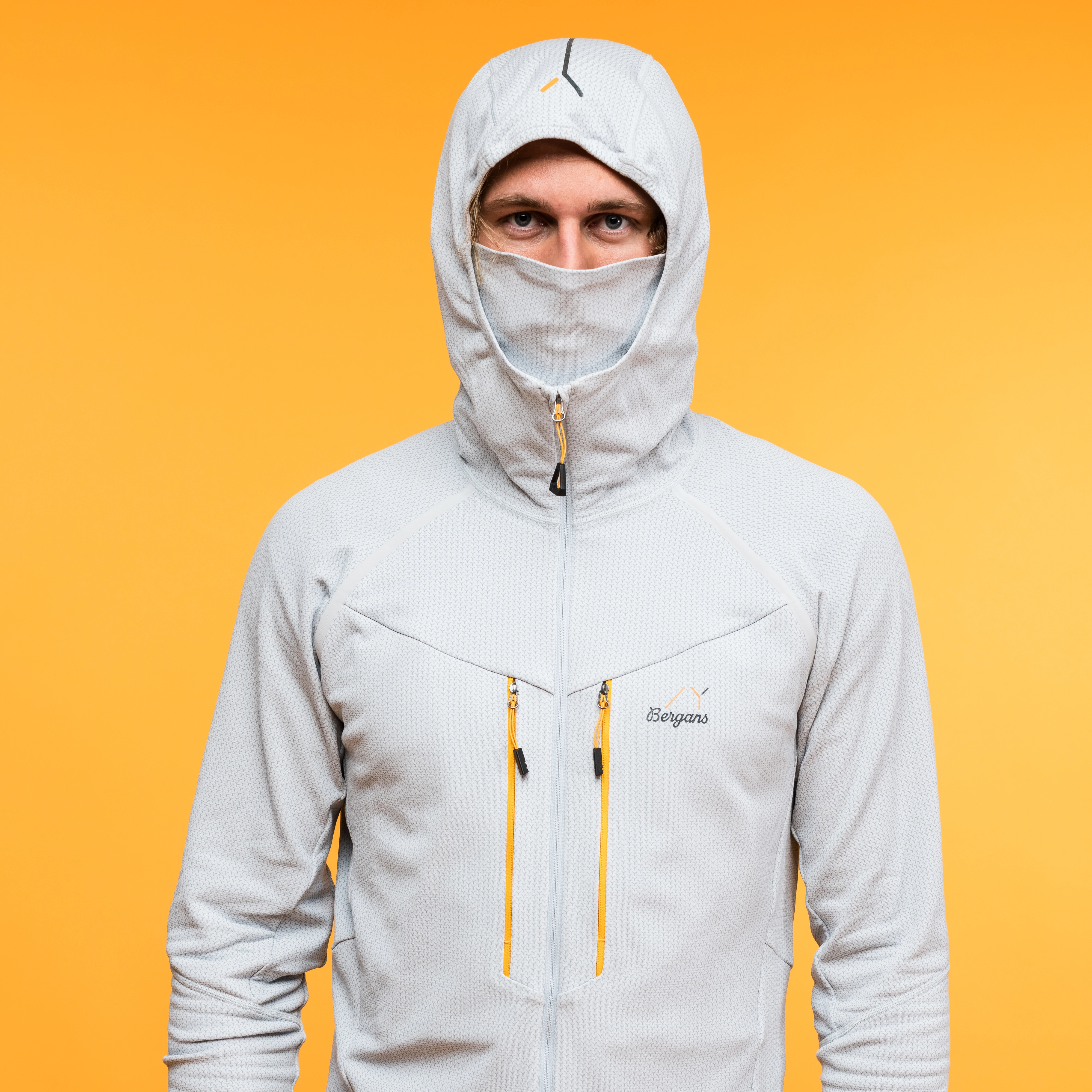 Y MountainLine Wooltech Midlayer Jacket Men Pearl Grey