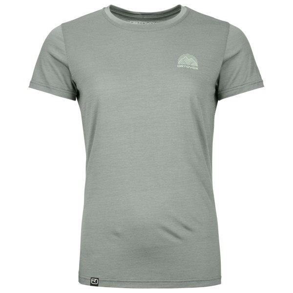 Ortovox - Women's 120 Cool Tec Mountain Stripe T-Shirt - Haut en mérinos