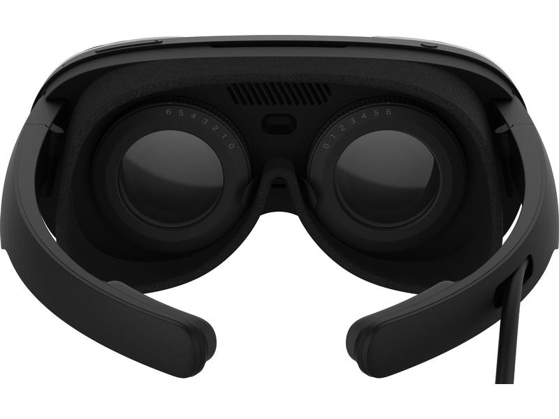 HTC VR-Brille Vive Flow Ultraleichte, faltbare und immersive VR-Brille mit austauschbaren Gesichts- und Schläfenpolstern