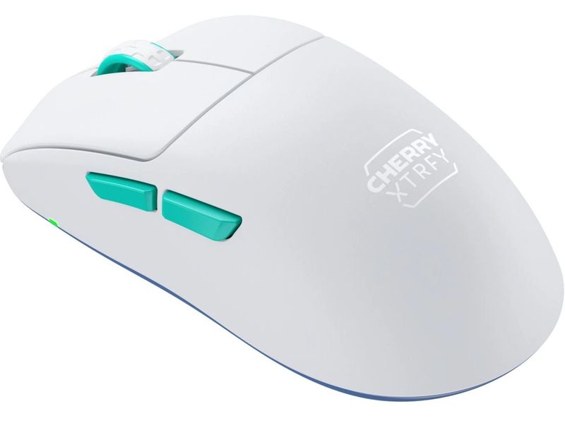 Cherry Gaming-Maus XTRFY M68 Weiss Ultraschnelle ergonomische Gaming-Maus