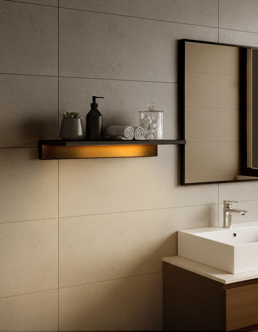 Wandlamp FERREIRA Metaal Zwart
