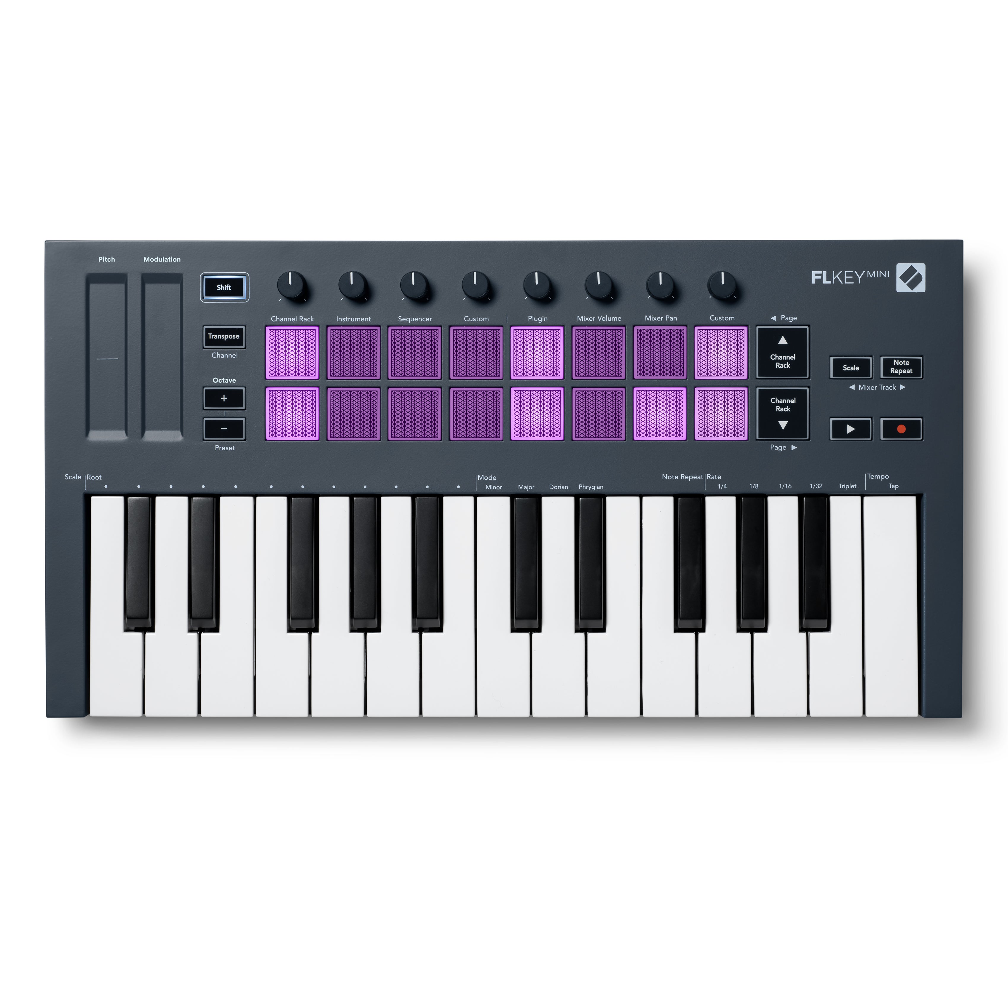 Novation FLKEY-MINI USB/MIDI keyboard voor FL Studio
