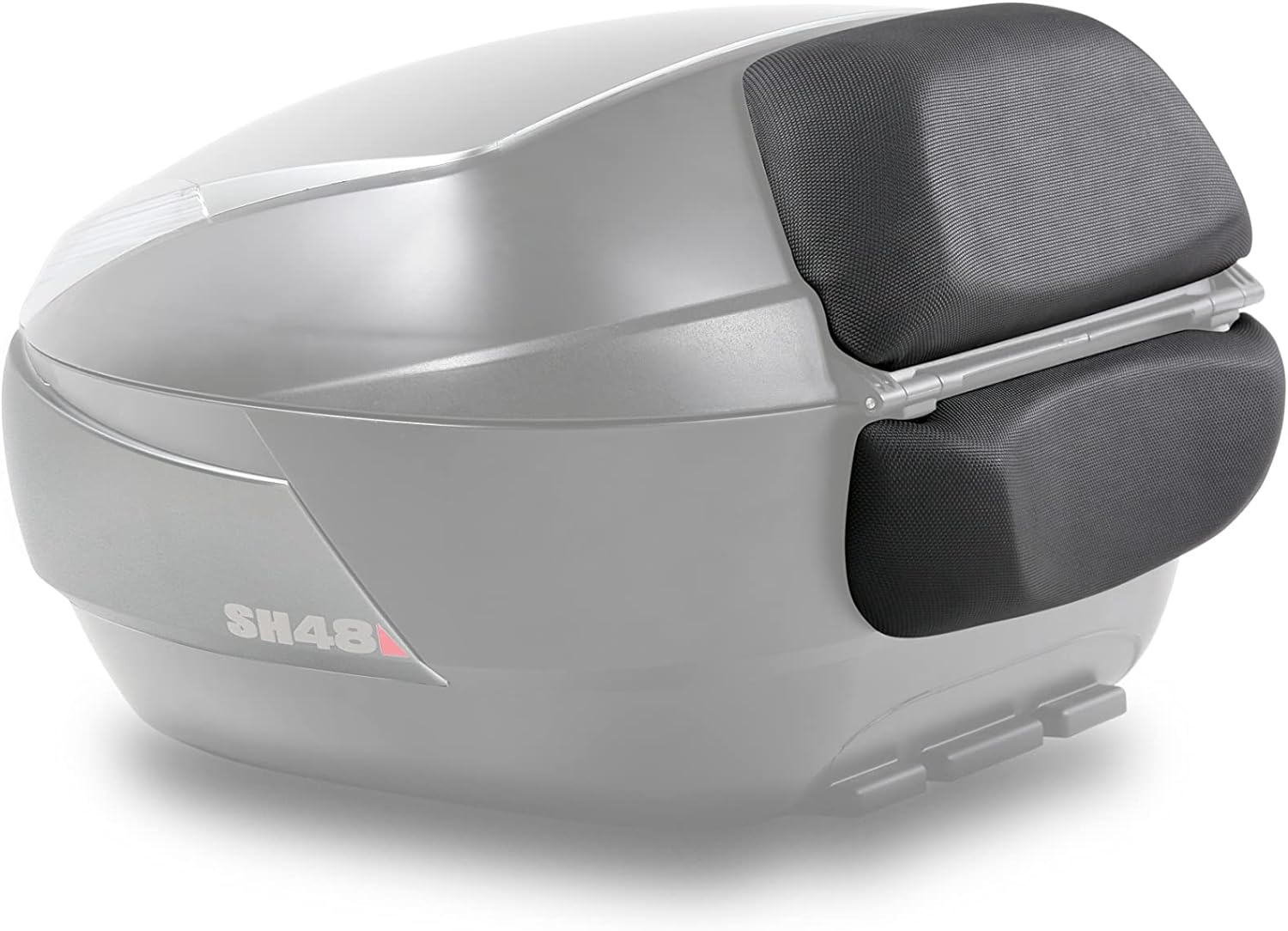 Shad - Top case SH48 + Capot + Dosseret Gris Foncé / Carbone