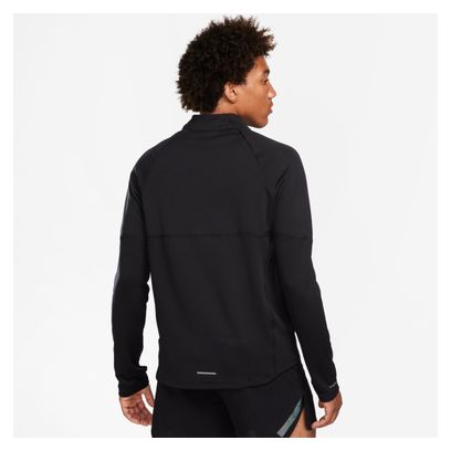 Haut Thermique 1/2 Zip Nike Therma-Fit Storm Element Noir