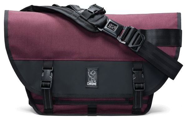 Sac Bandoulière Chrome Mini Metro Messenger 20.5L Bordeaux