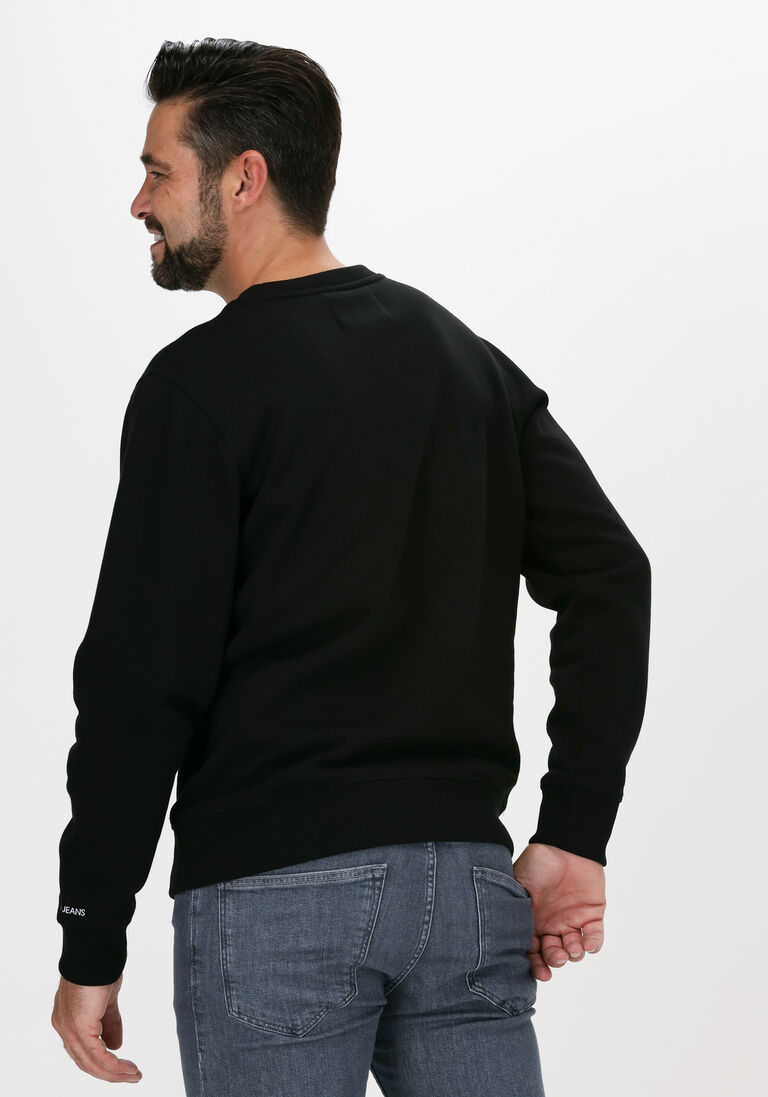 CALVIN KLEIN zwarte calvin klein sweater ck essential reg cn