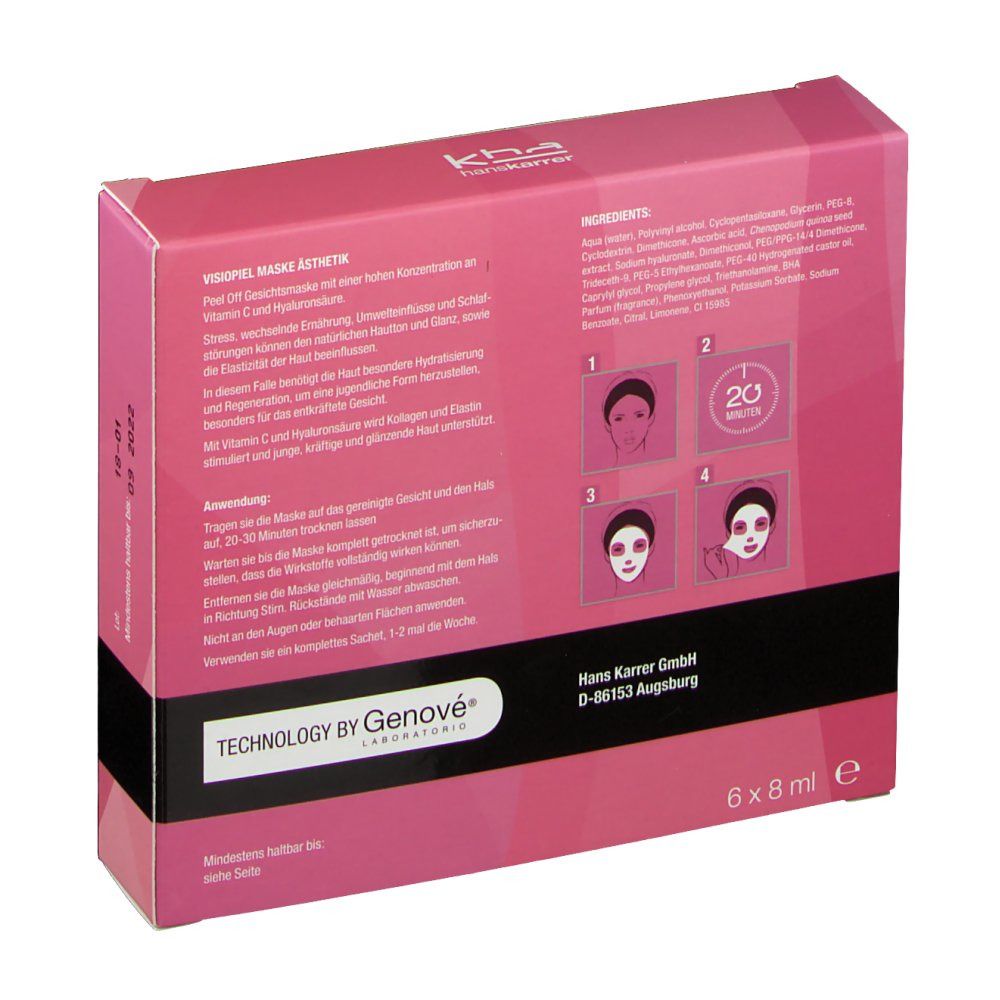HANS KARRER VISIOPIEL® Maske Ästhetik