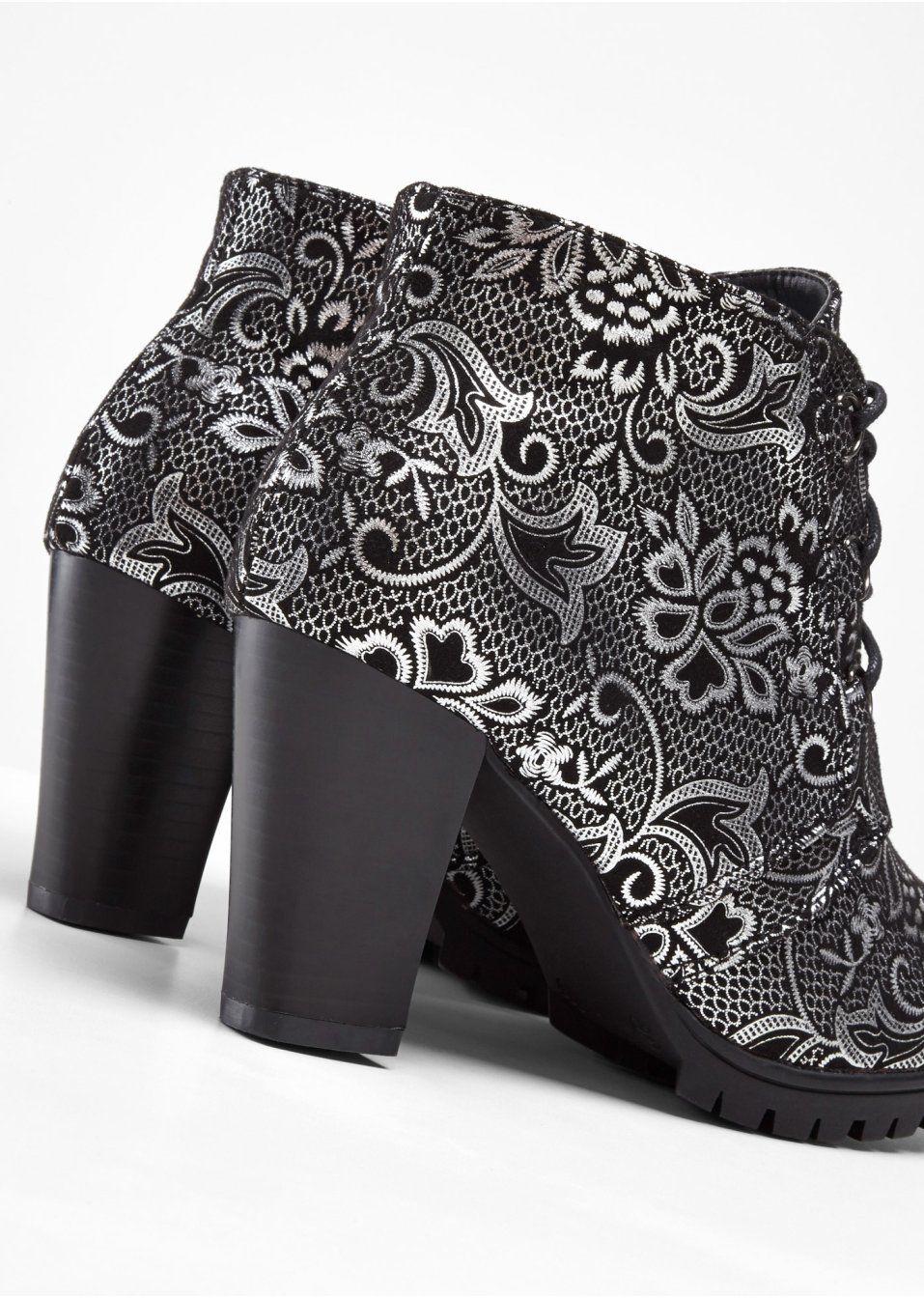 Bottines à lacets