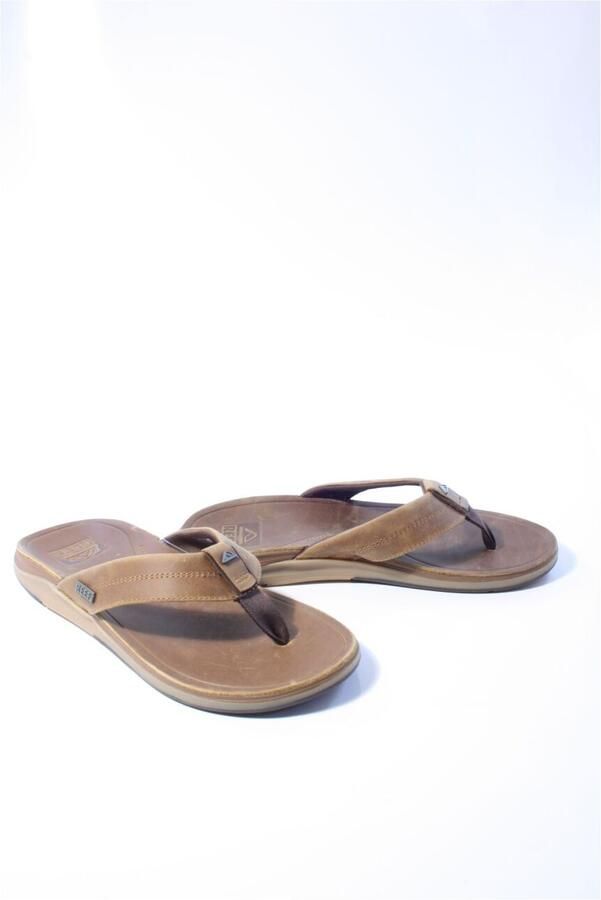 Reef Slipp REE Leather Offshore Middenbruin Bruin