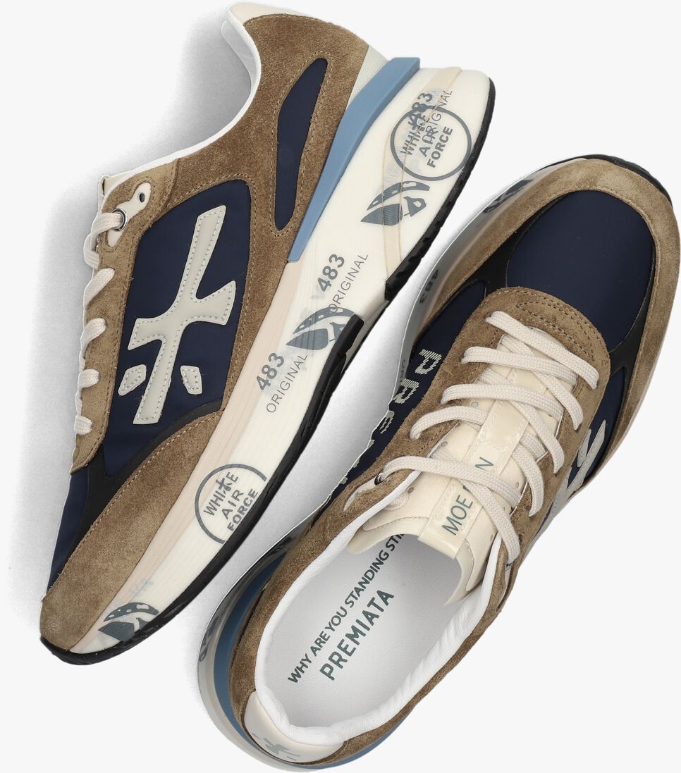 PREMIATA blauwe premiata lage sneakers moerun