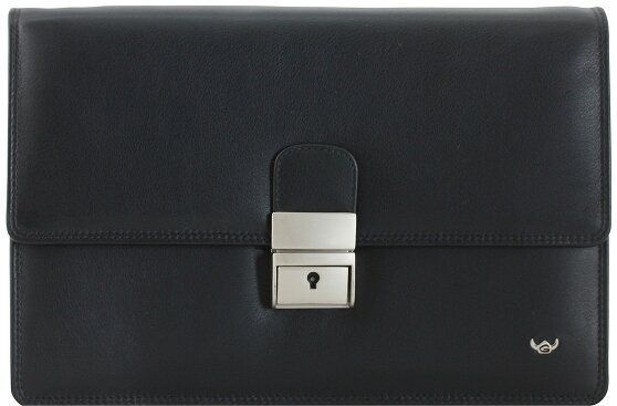 Golden Head - Polo Herentas - Lederen Polstas - Zwart - 23 cm