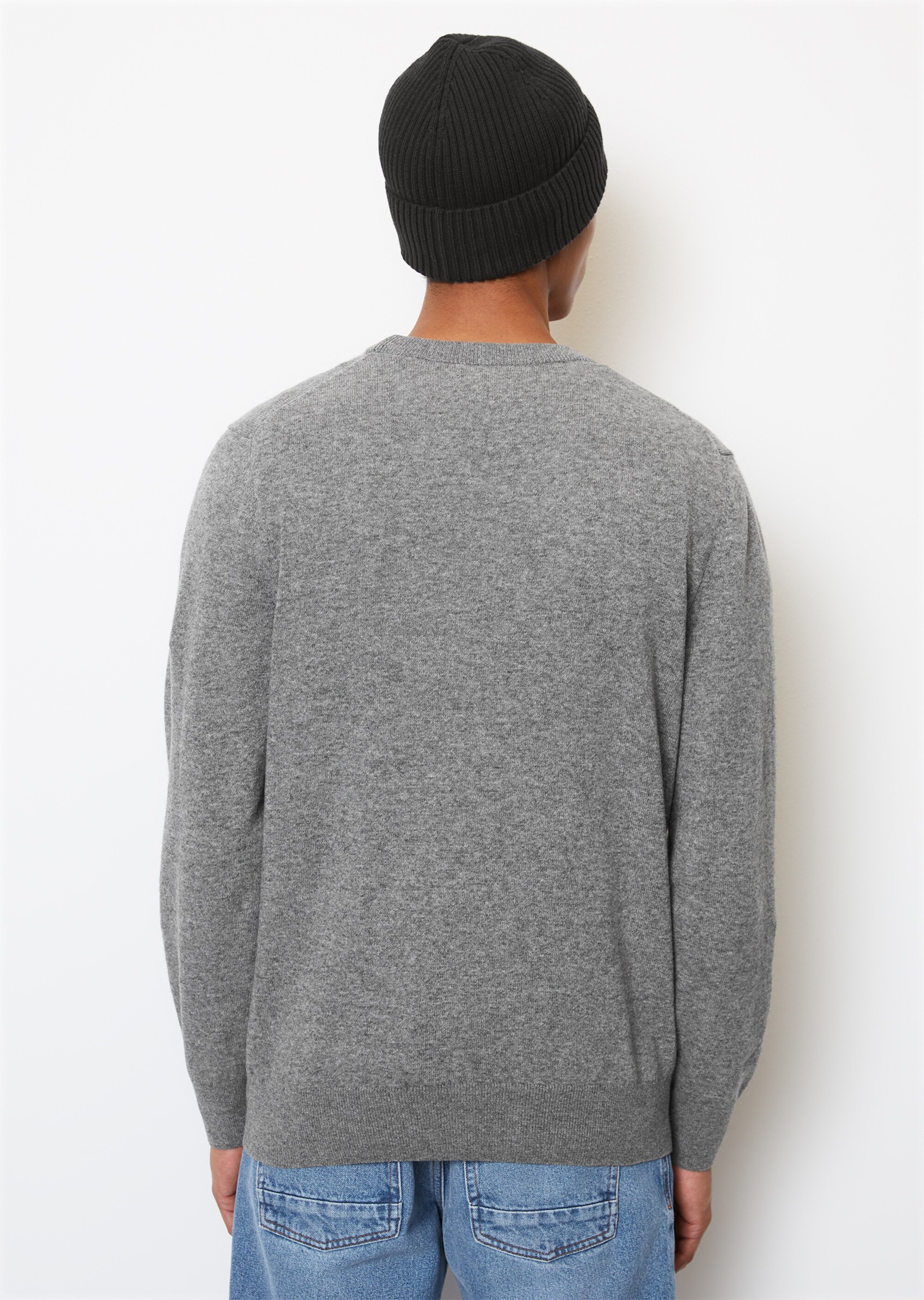 Pullover regular aus softem Bauwolle-Schurwolle-Mix