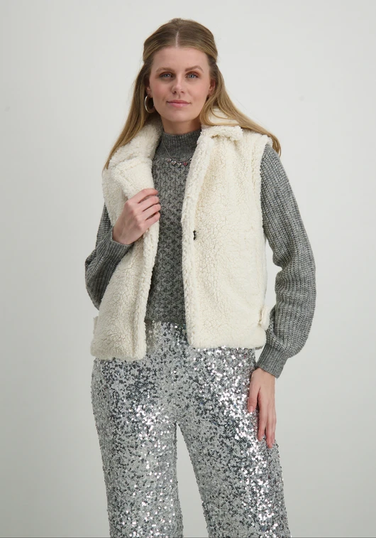 Only Gilet Wilma teddy 15343146