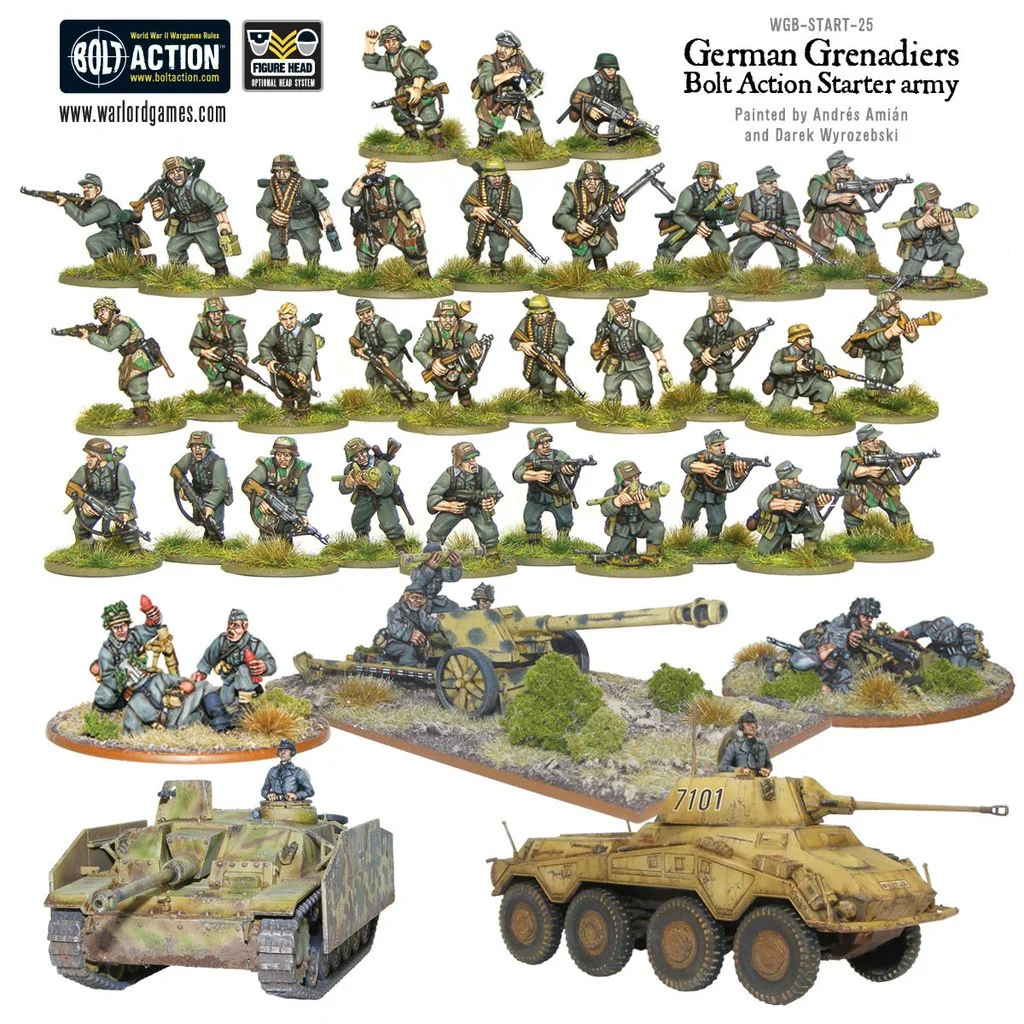 Bolt Action - German Grenadiers Starter Set