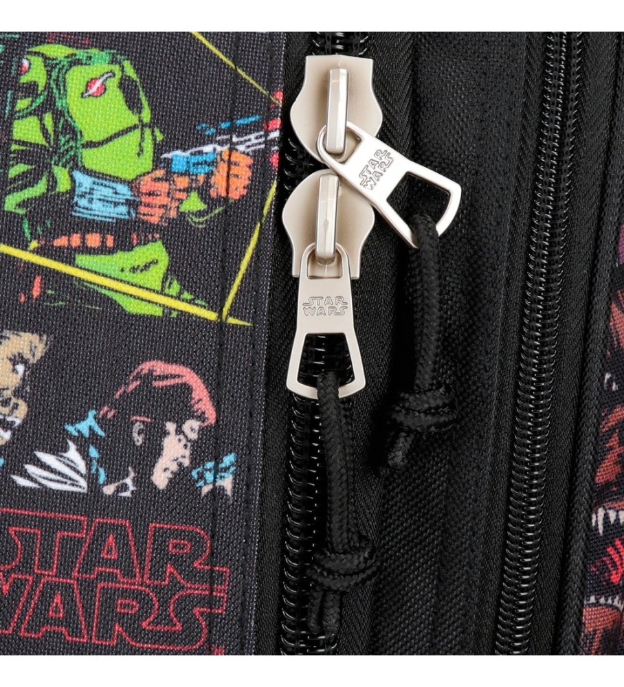 Joumma Bags Mochila Star Wars Galactic Team Dos compartimentos preto