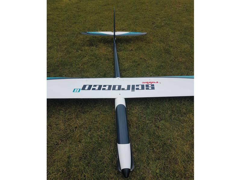 robbe Motorsegler Scirocco S 3750 mm GFK PNP Voll-GFK Segler mit 4-Klappen Flügel