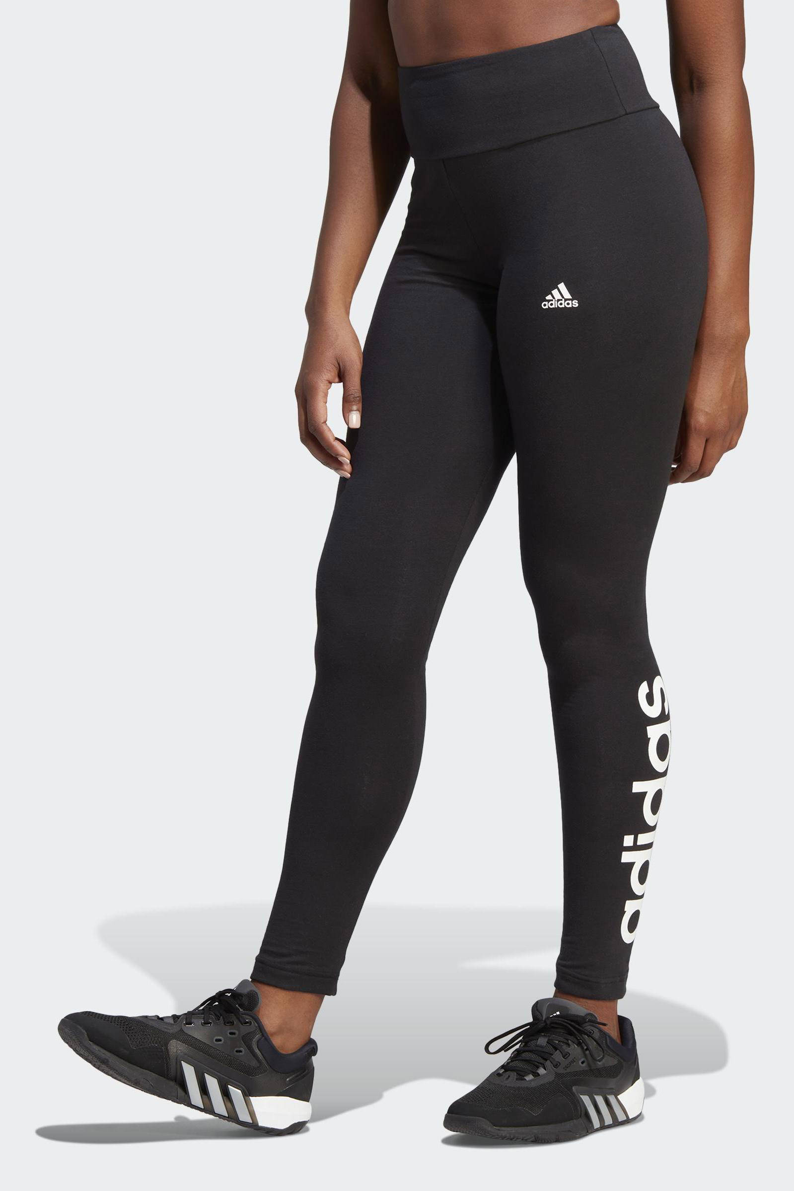adidas legging zwart