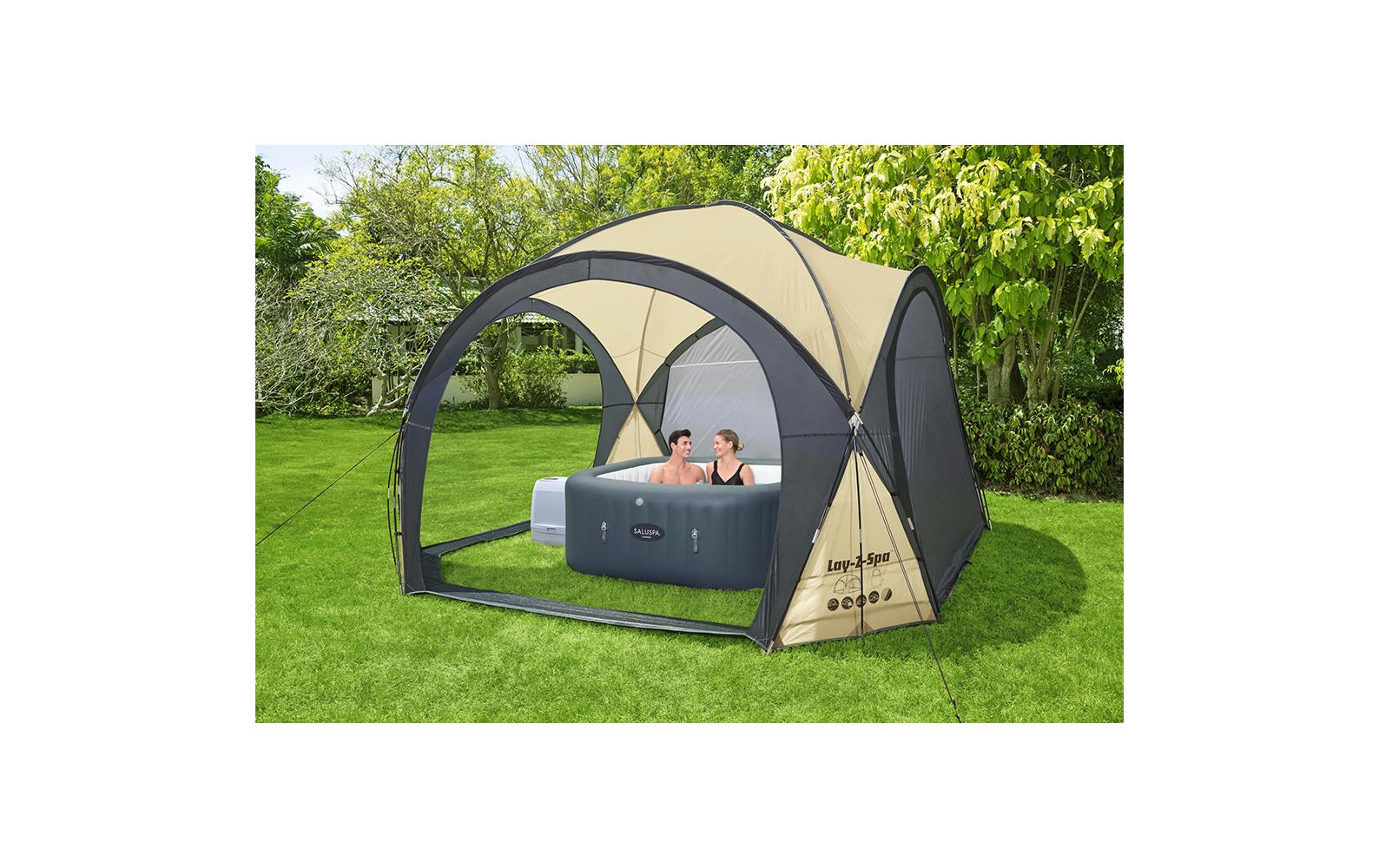 Abdeckung Lay-Z-Spa Dome, 3.9 x 3.9 x 2.55 m<br>Spa Pavillon