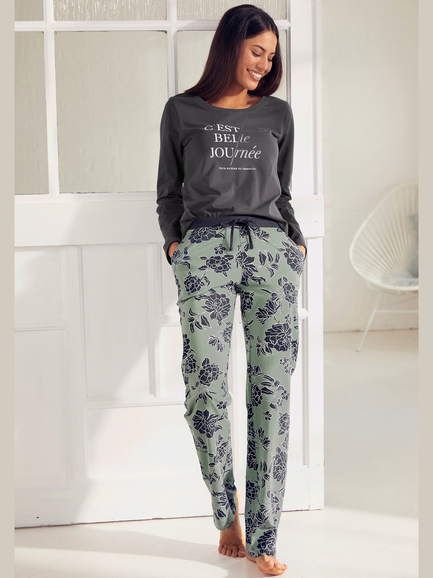 Pyjama confortable avec imprimé