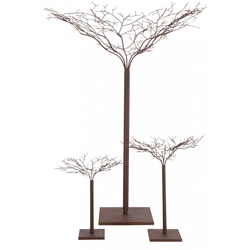 Arbre en métal marron 70.5x65x76 cm h76
