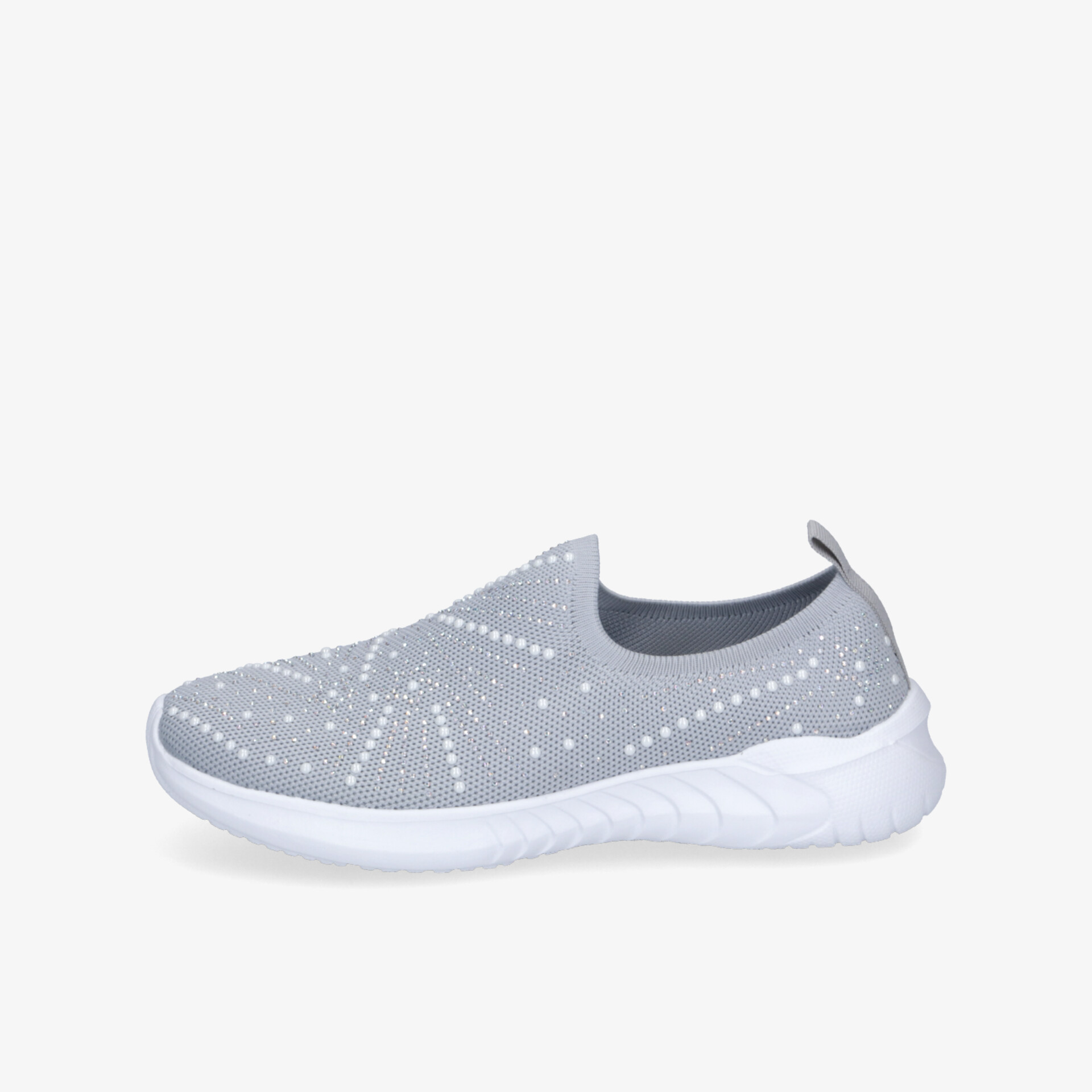 street shoes Damen Slip On grau