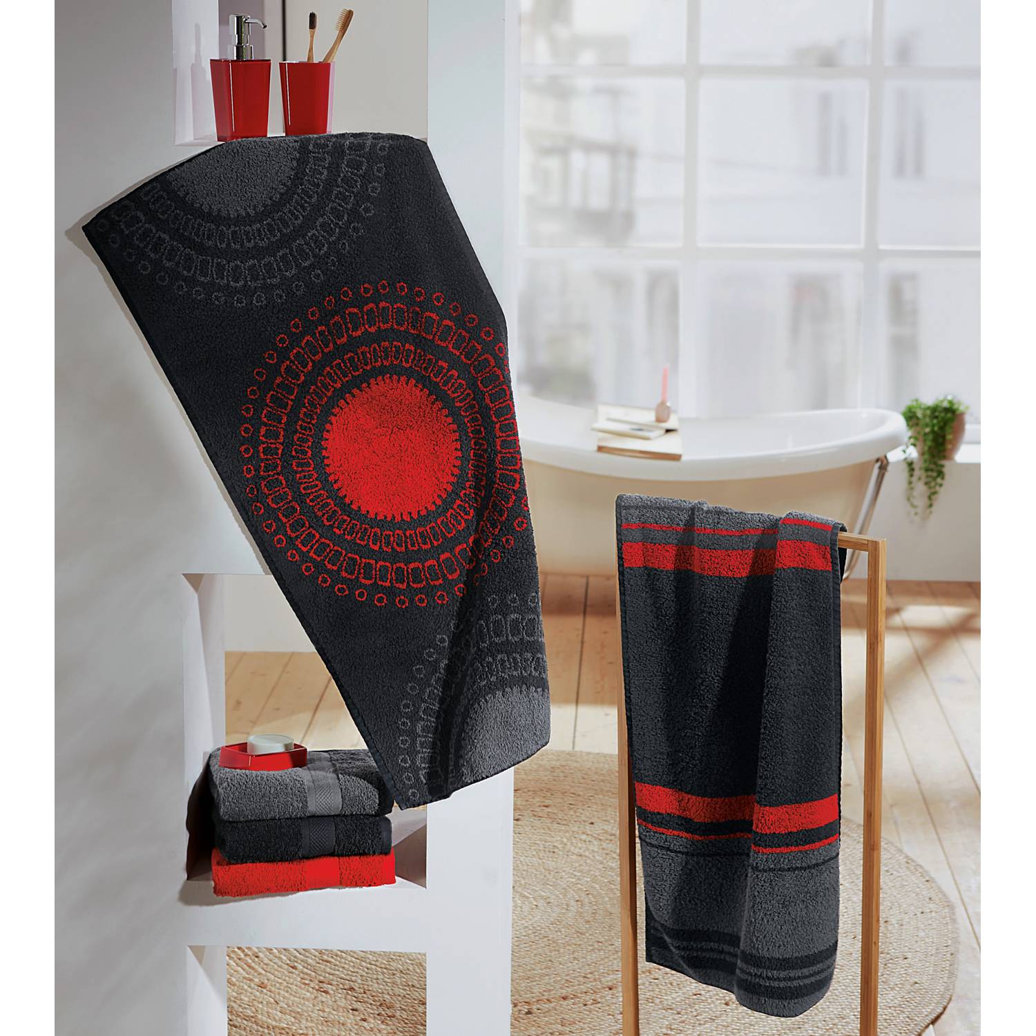REDBEST Walk-Frottier Handtuch 
