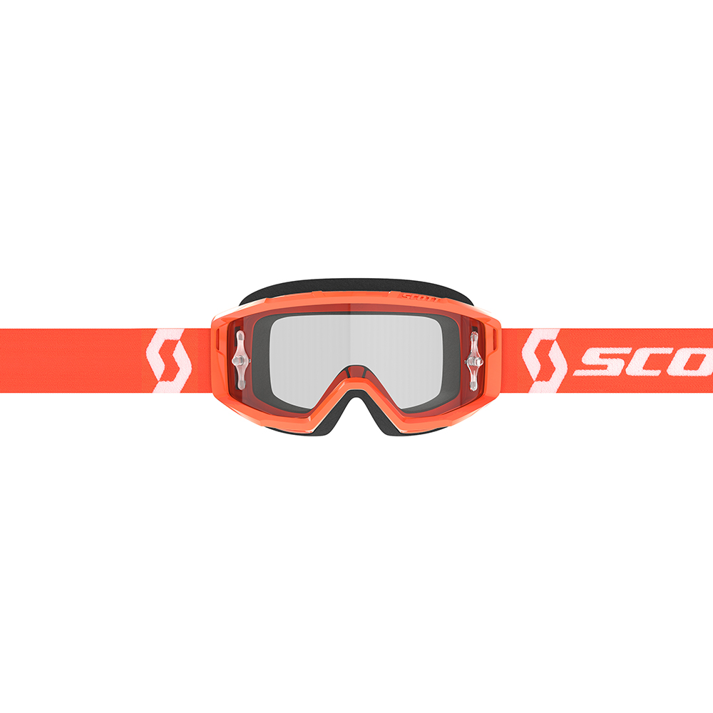 Scott - Masque Primal Clear Orange / Blanc